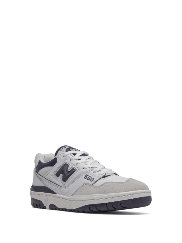 550 sneakers white blue