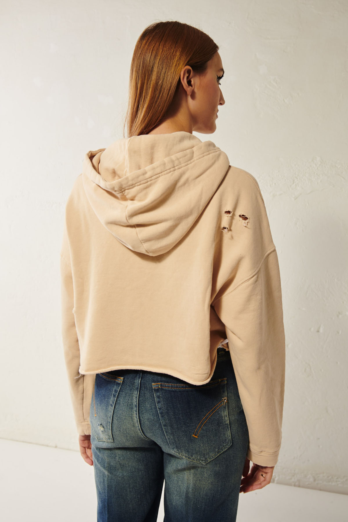 ANIYE BY Felpa cropped HOODIE FAVORITE