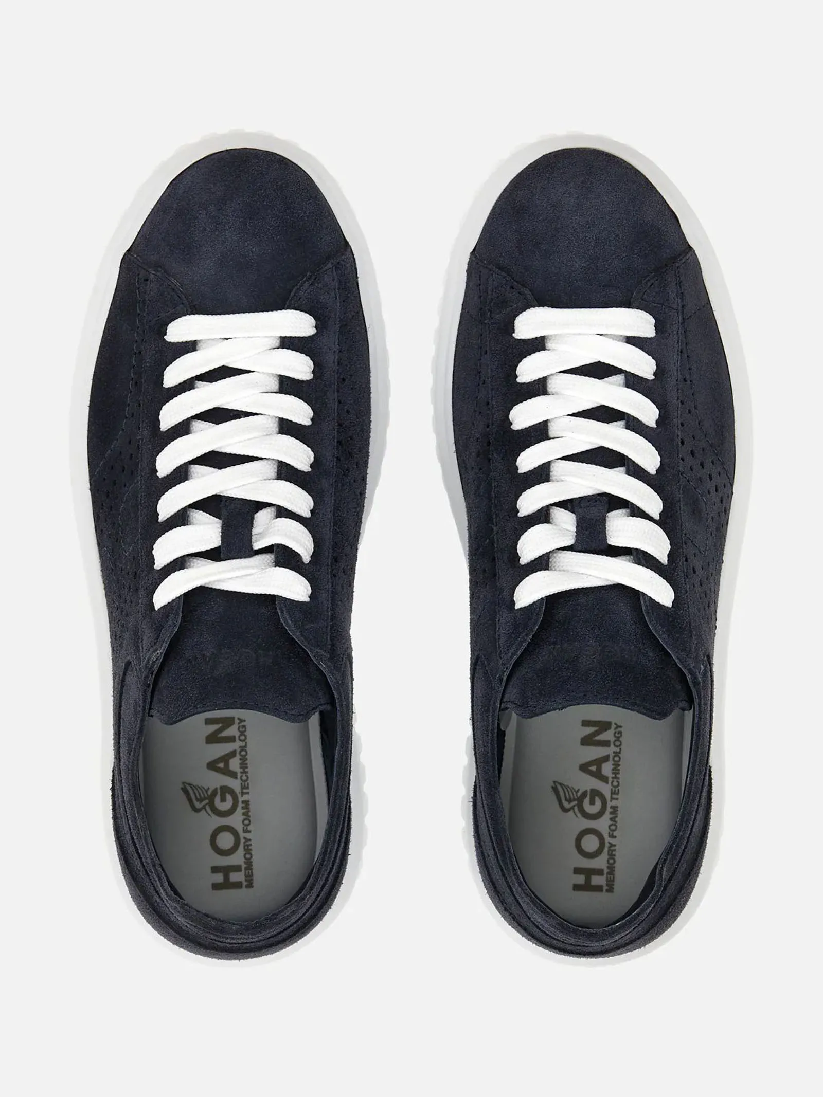 HOGAN Calzature,Sneakers Sneakers In Pelle Blu 