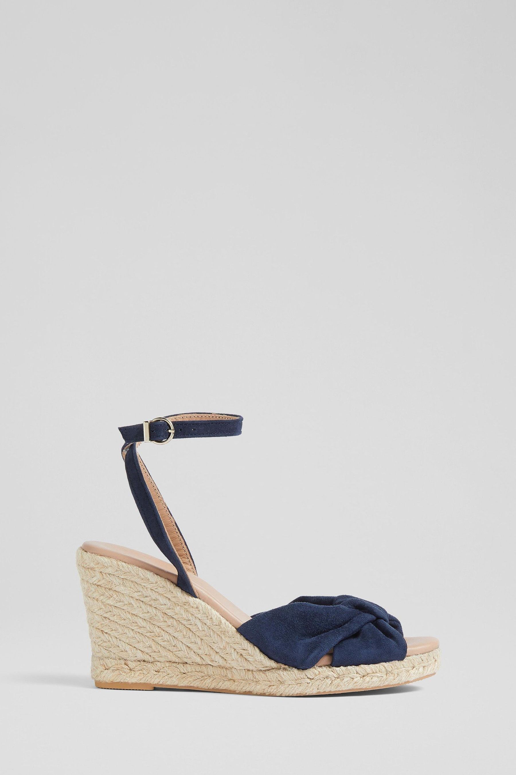 LK Bennett - Angela - Sandali stile espadrillas scamosciate