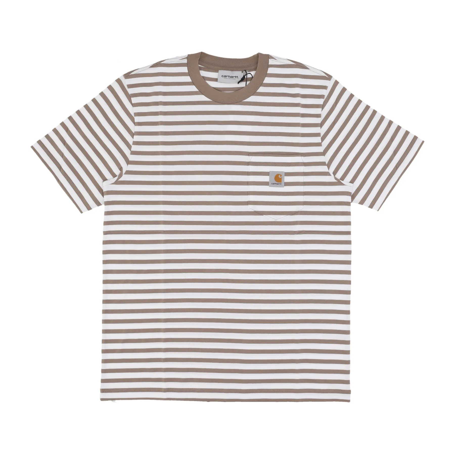 Maglietta Uomo Seidler Pocket Tee Seidler Stripe/branch/white