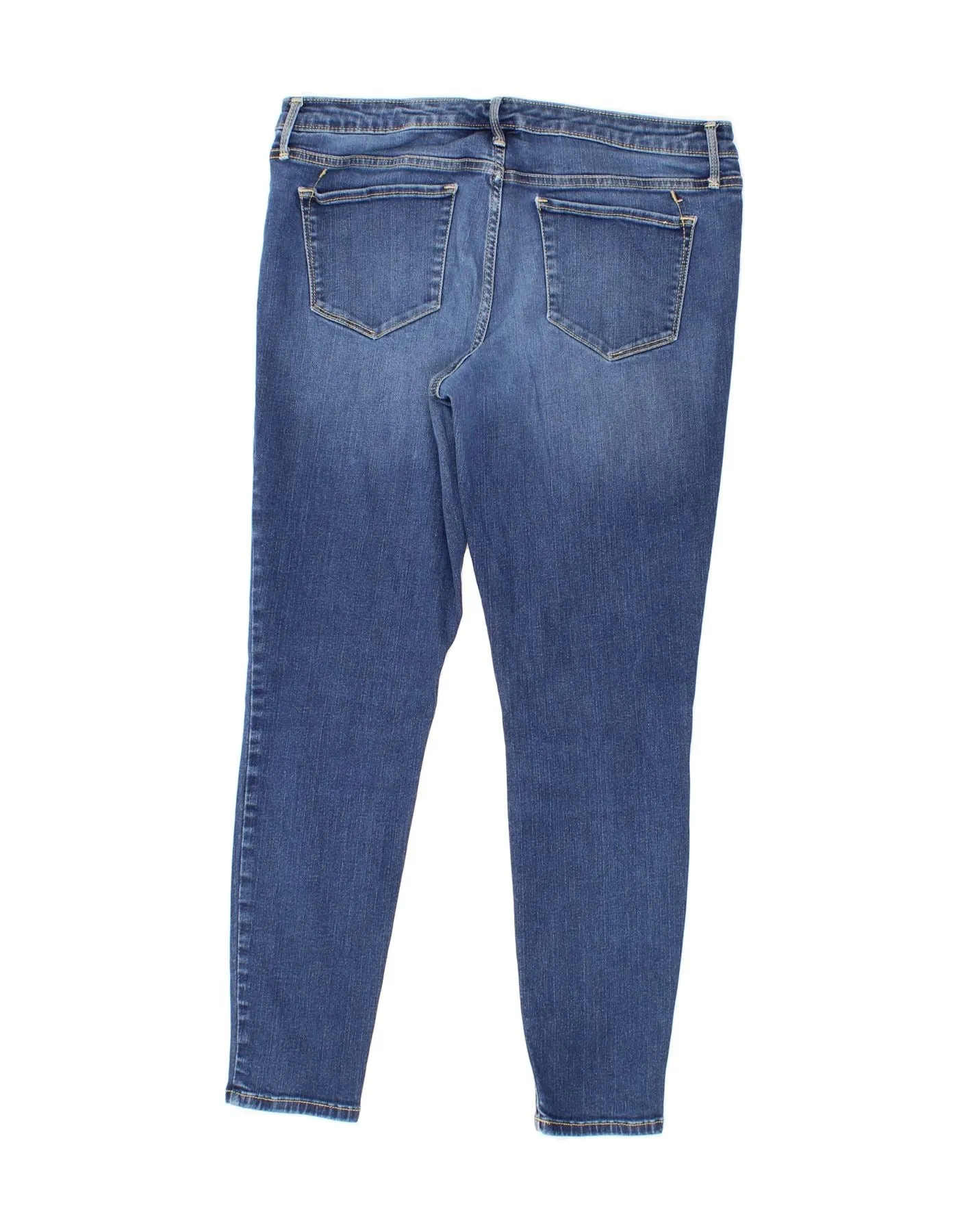 MOSSIMO Womens Mid Rise Slim Jeans US 14 XL W34 L28 Blue Cotton