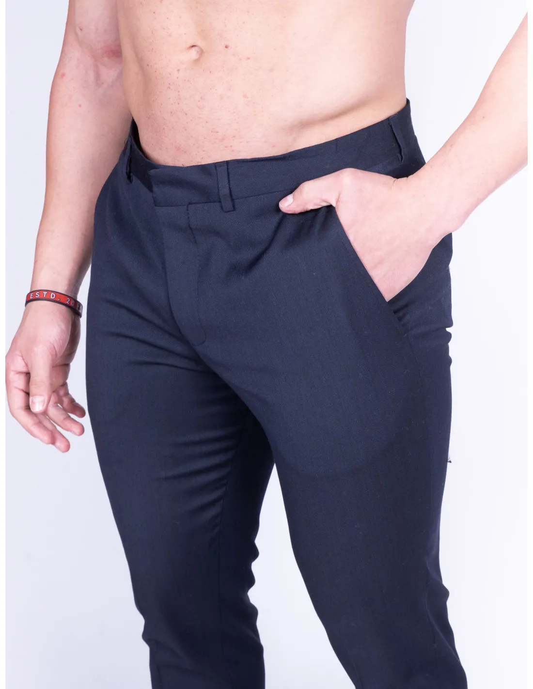 Pantalone blu scuro uomo Slhslim Selected