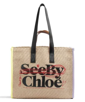  See by Chloé See By Bye Borsa shopper tissu natura  