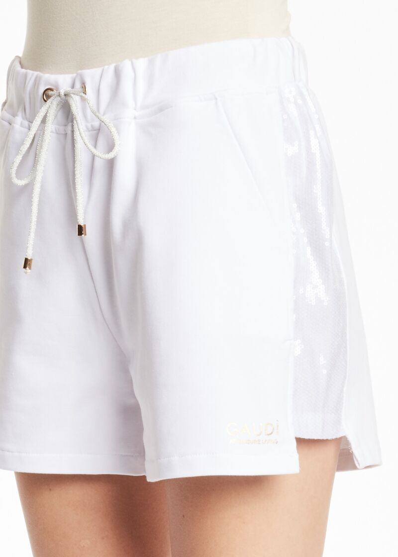 Short in felpa di cotone