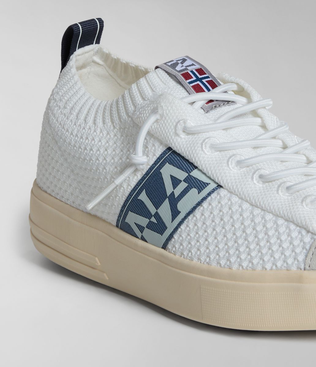 SNEAKERS Uomo NAPAPIJRI Footwear NP0A4I7T BARK05 01A WHITE/NAVY