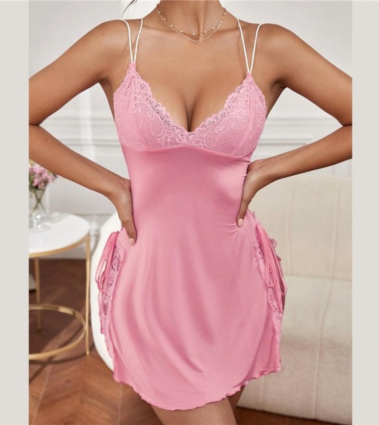 Trasparente New Hot Lingerie Donna Pigiama Pizzo Lingerie Vestiti Babydoll Dress Lingerie Hot Dress