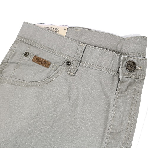 Wrangler pantaloni uomo texas stretch fog colore grigio