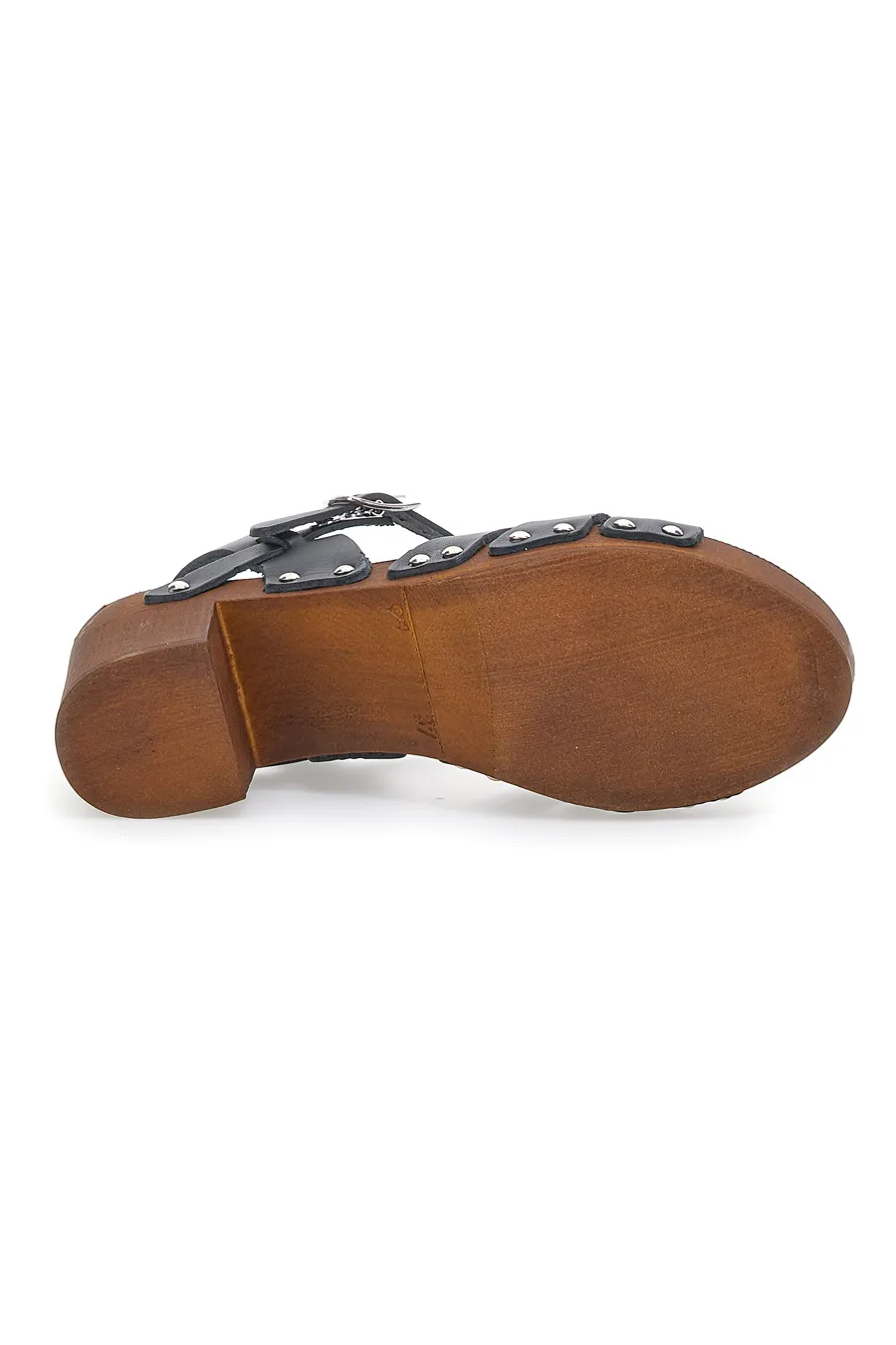 Zoccoli Neri Riflessi Moda 5234